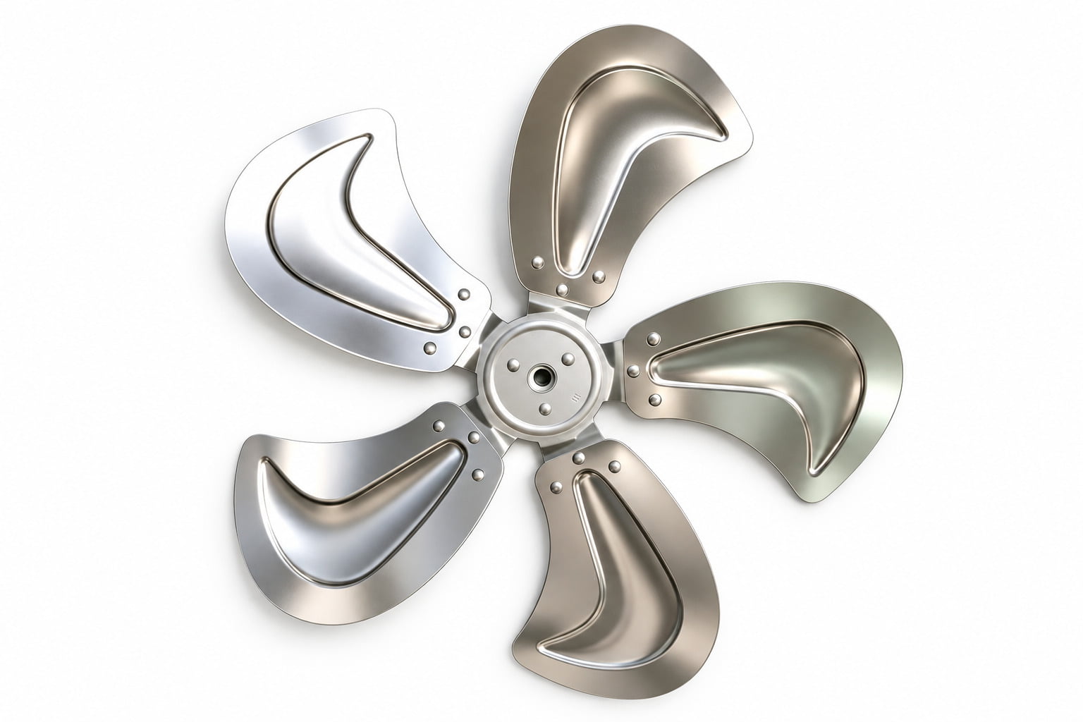 5-Blade Quiet Comfort Fan Impeller