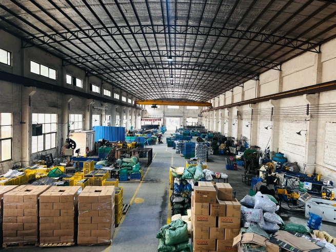 Finished fan assembly and quality inspection division